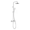 Image de Kludi LOGO Colonne de douche en applique avec mitigeur thermostatique, 6809405-00,