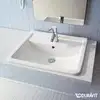 Image de Duravit Starck 3 Vasque à encastrer par-dessus, 0302560000,