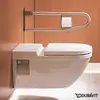 Image de Duravit Starck 3 Cuvette suspendue, version rehaussée et allongée, 2203090000,