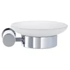 Image de Duravit Porte-Savon, Laiton, Verre, Chrome, 137x120x53 mm