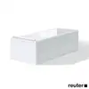 Image de Duravit Starck Habillage baignoire simple / baignoire balnéo, Version contre mur, ST877708282,
