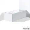 Image de Duravit Starck Habillage baignoire simple / baignoire balnéo, angle, ST878108282,