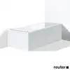 Image de Duravit Starck Habillage baignoire simple / baignoire balnéo, angle, ST878208282,