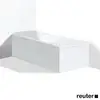 Image de Duravit Starck Habillage baignoire simple / baignoire balnéo, angle, ST878708282,