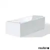 Image de Duravit Starck Habillage baignoire simple / baignoire balnéo, Version contre mur, ST890208282,