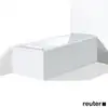 Image de Duravit Starck Habillage baignoire simple / baignoire balnéo, angle, ST890408282,