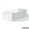 Image de Duravit Starck Habillage baignoire simple / baignoire balnéo, Version contre mur, ST890308282,