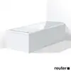 Image de Duravit Starck Habillage baignoire simple / baignoire balnéo, angle, ST890508282,