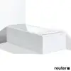 Image de Duravit Starck Habillage baignoire simple / baignoire balnéo, angle, ST891208282,
