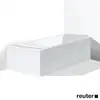 Image de Duravit Starck Habillage baignoire simple / baignoire balnéo, angle, ST891908282,