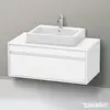 Image de Duravit Ketho Meuble avec plan de toilette, KT669501818,