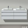 Image de Duravit Ketho Meuble sous-vasque, 4 tiroirs, KT6757B1818,