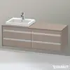 Image de Duravit Ketho Meuble sous-vasque, 4 tiroirs, KT6757L4343,