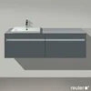 Image de Duravit Ketho Meuble sous-vasque, 2 tiroirs, KT6797L4949,