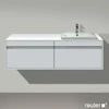 Image de Duravit Ketho Meuble sous-vasque, 2 tiroirs, KT6797R1818,