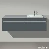 Image de Duravit Ketho Meuble sous-vasque, 2 tiroirs, KT6797R4949,