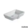 Image de Duravit Vero Vasque à encastrer par-dessous, 0330430000,