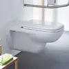 Image de Duravit D-Code Cuvette suspendue Vital version rehaussée et allongée, 2228090000, Vital