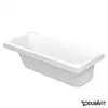 Image de Duravit Happy D.2 Baignoire rectangulaire encastrée avec dossier à gauche, 700310000000000,
