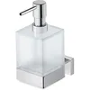 Image de Duravit Karree 0099541000 Distributeur de Savon pour Montage Mural   en Verre, Chrome