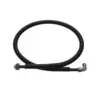 Image de Duravit Flexible de raccordement 1/2" x 16 mm L: 1500 mm pour garniture de vidage/trop-plein et de remplissage, 790166000000000,