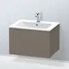 Image de Duravit L-Cube Meuble sous-vasque, 1 tiroir, LC614009090,