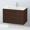 Image de Duravit L-Cube Meuble sous-vasque, 2 tiroirs, LC624106969,