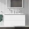 Image de Duravit L-Cube Meuble sous-vasque, 2 tiroirs, LC624202222,