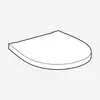 Image de Geberit Visit Abattant WC, 571150000,