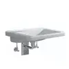 Image de Geberit Renova Comfort Lavabo mural, 128556000,