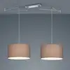 Image de Helestra CERTO Suspension LED 2 sources de lumière, 26/1847.04/9288,