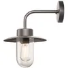 Image de SLV Applique en saillie BOX/Éclairage pour murs; allées; entrées; spot LED d'extérieur; lampe en saillie d'extérieur; lampe de jardin/E27 IP44 60W anthracite