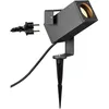 Image de SLV 1004652 Theo Bracket SP QPAR51 Lampe Jardin, terrasse, Plantes, chemins, étang, éclairage LED, Spot extérieur / GU10 IP65 Anthracite, Aluminium