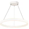 Image de SLV Suspension ONE 60 PD PHASE UP/DOWN/Lampe de salon, éclairage intérieur, salle à manger, LED, plafonnier 2700/3000 K 24 W 830 lm blanc aluminium à intensité variable