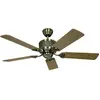 Image de Ventilateur de plafond CasaFan Eco Elements 5 pales (Ø x H) 132 cm x 285 mm imitation bois de chêne antique, hêtre