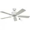 Image de Ventilateur de plafond CasaFan Eco Elements 5 pales (Ø x H) 132 cm x 285 mm blanc, gris