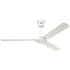 Image de Ventilateur de plafond CasaFan Tristar II 120 WE 3 pales (Ø x H) 122 cm x 225 mm blanc