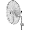 Image de CasaFan WM2 Wall Eco Ventilateur mural 123 W (Ø x H) 69 cm x 69 cm gris-argent, chrome (brillant) oscillant, montage mural possible, pivotant