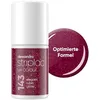 Image de alessandro Striplac UV-Nagellack Elegant Rubin Shimmer - Deckend & Kratzfest bis zu 15 Tage - Leichtes Auftragen - Schonende Abziehtechnologie - Vegan - Rot, 6,5ml