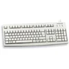 Image de CHERRY G83-6105, Clavier Filaire pour Applications Industrielles, Disposition UK (QWERTY), Touches Résistantes à l'abrasion, Facile à Nettoyer, Recyclable, Gris Clair