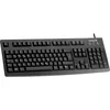Image de CHERRY G83-6105, Clavier Filaire pour Applications Industrielles, Disposition UK (QWERTY), Touches Résistantes à l'abrasion, Facile à Nettoyer, Recyclable, Noir