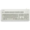 Image de CHERRY G80-3000, Clavier Mécanique Filaire, Disposition UK (QWERTY), Connexion USB, Robuste, Touches Programmables, MX Black Switches, Gris Clair