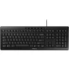 Image de CHERRY Stream Keyboard, Clavier Filaire, Disposition EU (QWERTY), Frappe silencieuse, Sensation de Frappe Unique, Design Plat, Noir