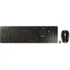 Image de CHERRY JD-9100DE-2 sans fil, radio Kit souris + clavier allemand, QWERTZ noir