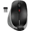 Image de Cherry MW 8C Ergo, Souris sans Fil avec Repose-Pouce Ergonomique, Connexion Bluetooth ou Radio 2,4 GHz, Rechargeable, Noir