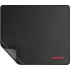 Image de CHERRY MP 1000, Tapis DE Souris Premium XL en Tissu, (350 x 300 x 5 mm), Surface Lisse pour la Précision, Bords Cousus, Antidérapant, Enroulable, Noir