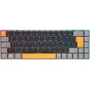 Image de CHERRY MX-LP 2.1 Compact Wireless, Clavier de Gaming sans Fil 68 Touches, Disposition Française (AZERTY) Switches Mécaniques MX Low Profile Speed, Noir