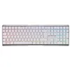 Image de CHERRY MX 3.0S Wireless, Clavier de Jeu Mécanique sans Fil, Disposition Allemande (QWERTZ), Bluetooth, 2,4 GHz et Filaire, Commutateurs MX2A Red, Blanc