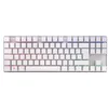 Image de CHERRY MX 8.2 TKL Wireless, Clavier de Jeu sans Fil sans Pavé Numérique, Disposition Allemande (QWERTZ), Bluetooth, 2,4 GHz & Câble, MX2A Red Switches, Blanc