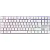 Image de Cherry XTRFY MX 8.2 TKL Wireless RGB Bluetooth, sans fil Clavier allemand, QWERTZ argent, blanc éclairage RGB